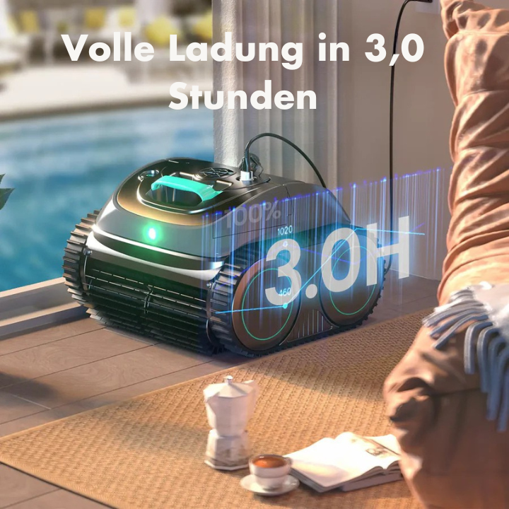 HydroClear™ Kabelloser Poolreiniger