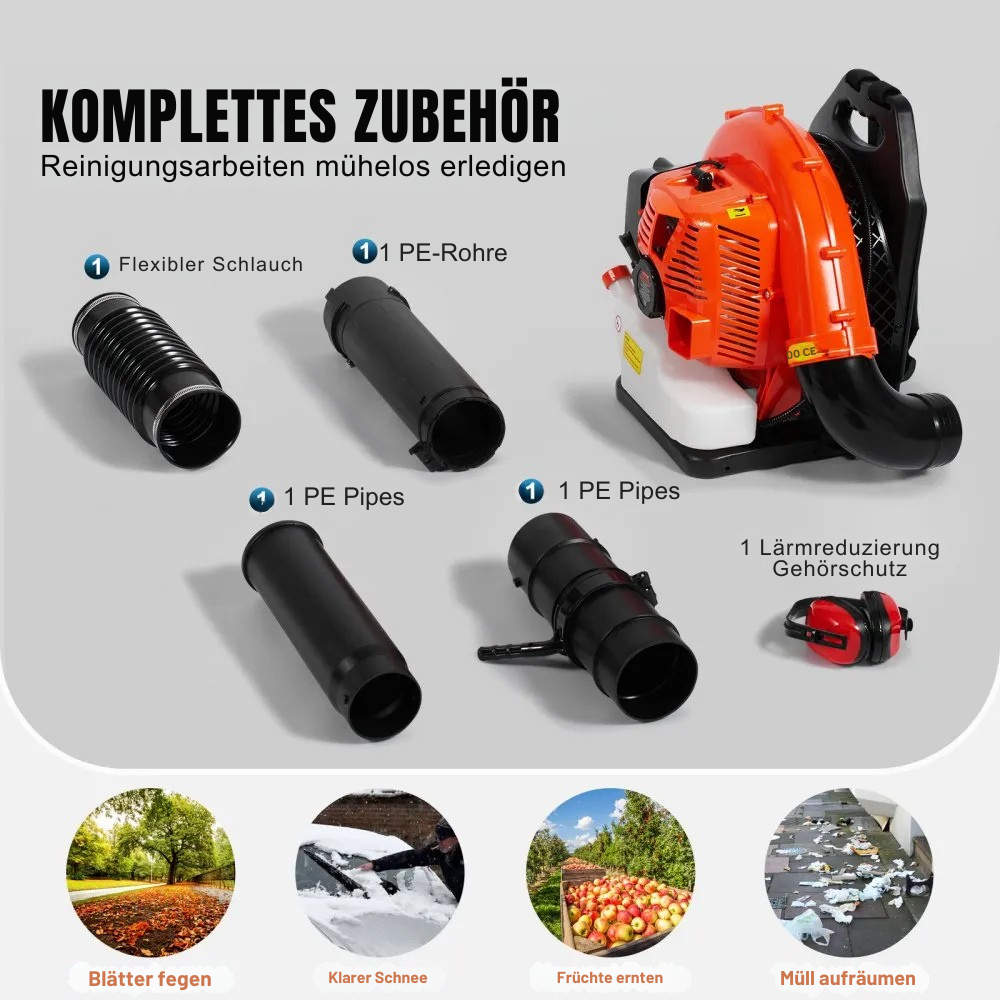 StormForce™ Rucksack-Laubbläser